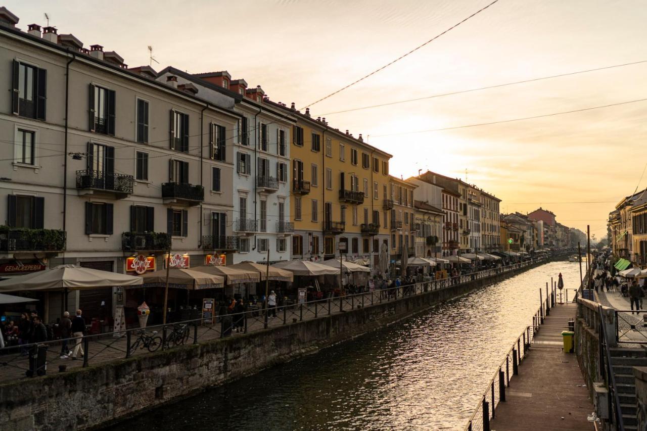 Loft Navigli Porta Genova Apartman Milánó Kültér fotó