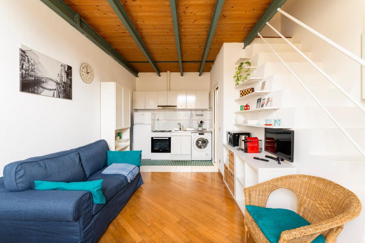 Loft Navigli Porta Genova Apartman Milánó Kültér fotó
