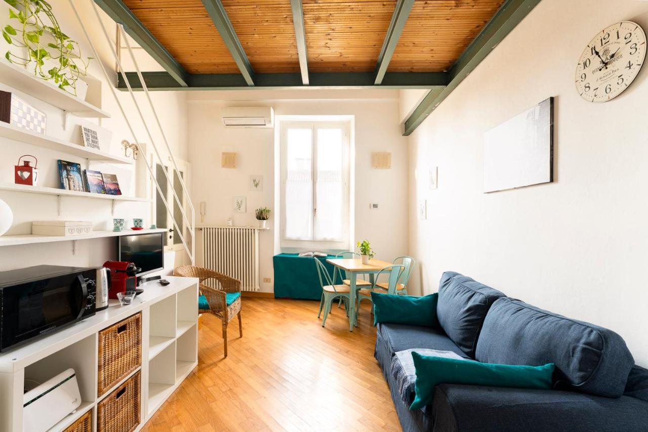 Loft Navigli Porta Genova Apartman Milánó Kültér fotó