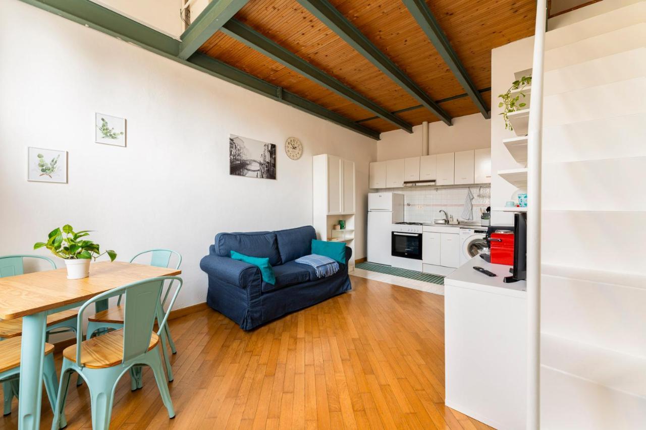 Loft Navigli Porta Genova Apartman Milánó Kültér fotó